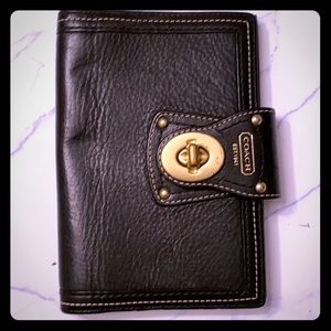 Coach Leather Day Book